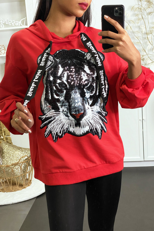 Sudadera black label online tigre