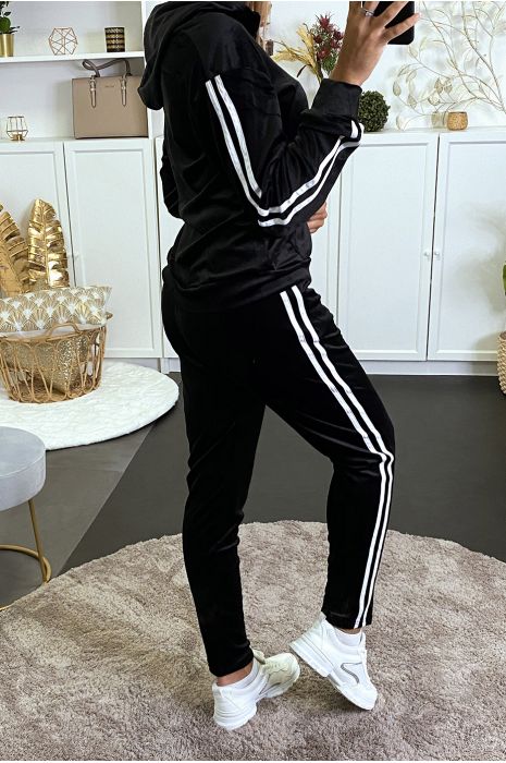 Ensemble jogging noir