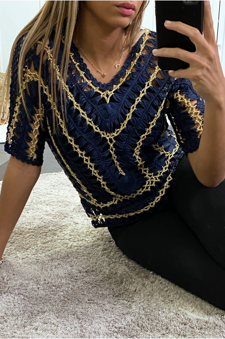 ToTTmarine en filet et dorure - 3