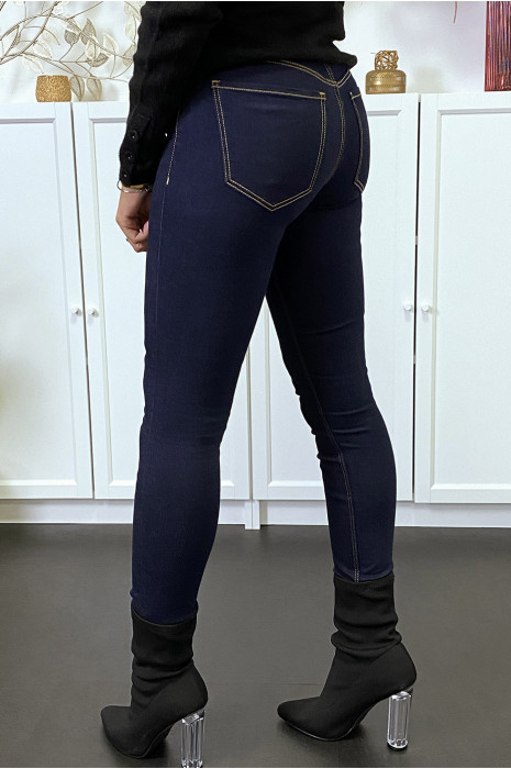 Raw slim jeans met stretch en zakken - 5