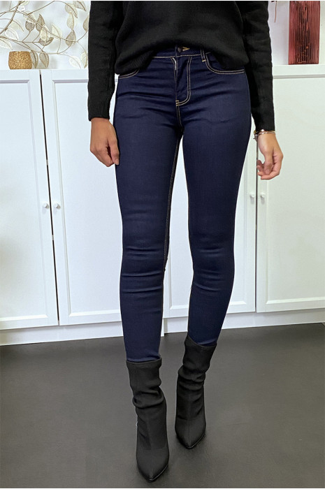 Jeans slim brute et extensible avec poches - 9