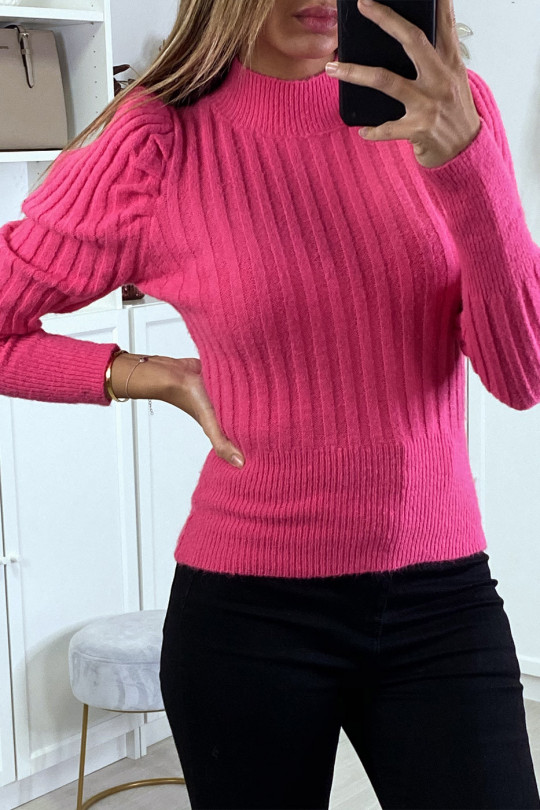 fuchsia jumper