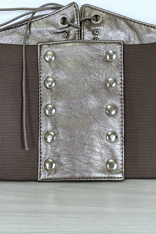 Ceinture Large Style Victorien Pour Robe - Accessoire Corset Lacé Devant - Enfant 13-14 Ans