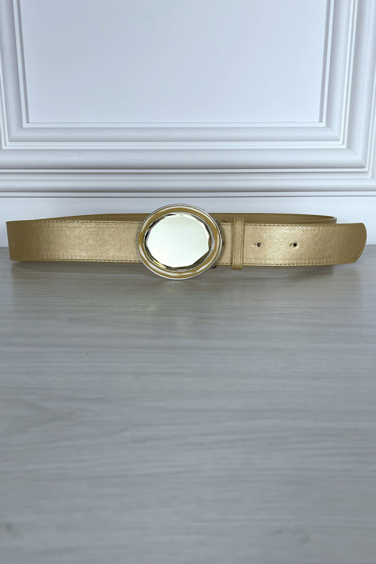 Golden belt with jeweled buckle - 2