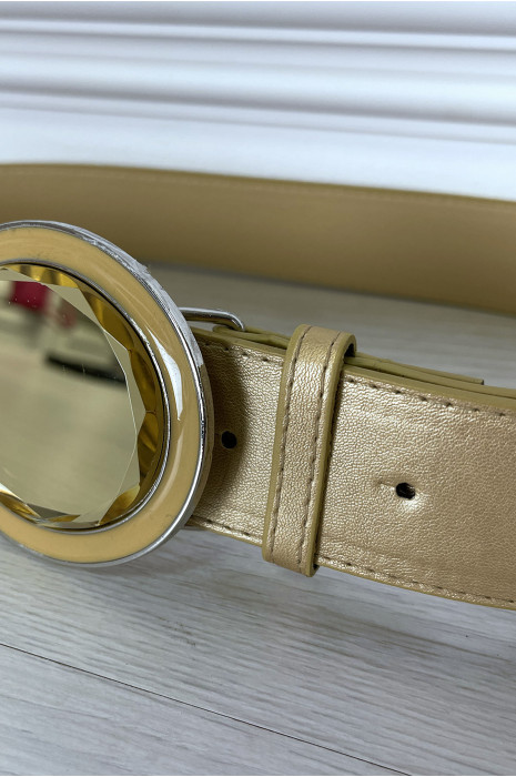 Gouden riem met gesp met juwelen - 5