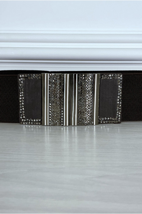 Ceinture ajustable avec strass - 1