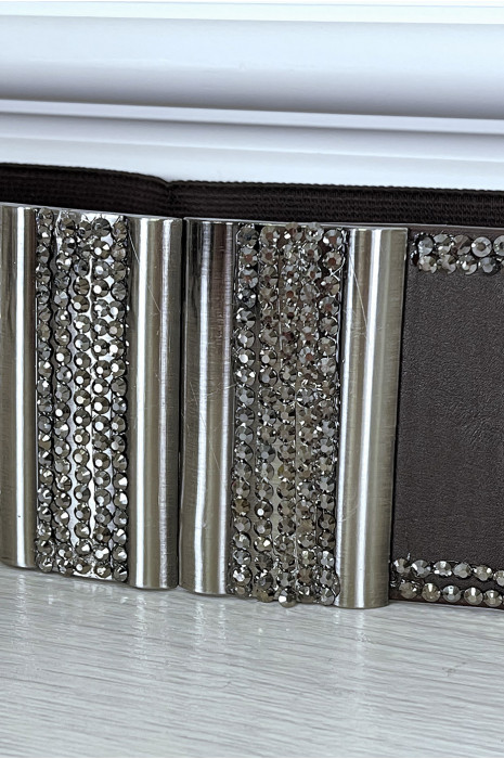 Ceinture ajustable avec strass - 4