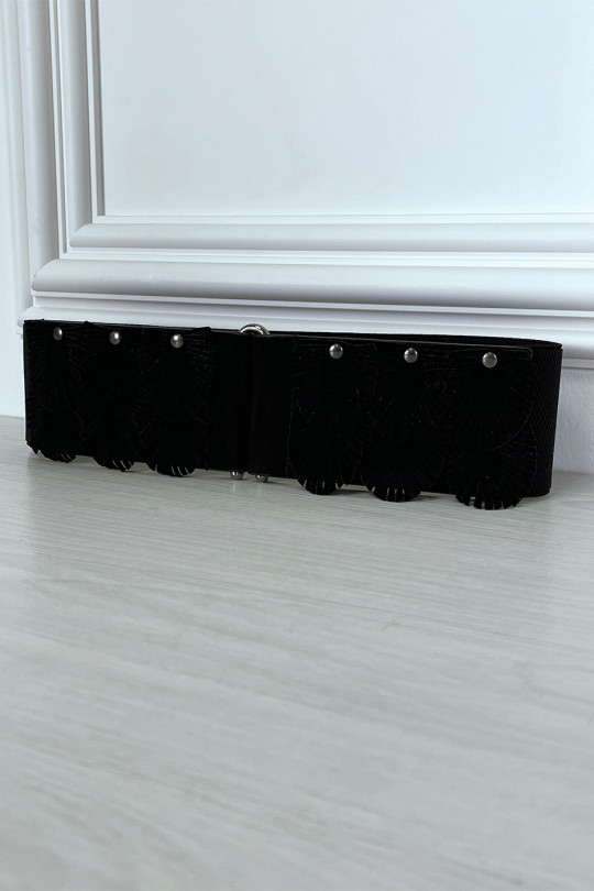 Ceinture bohème à frange façon suède
