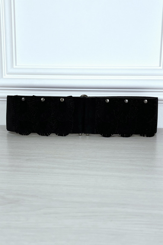 Ceinture bohème à frange façon suède