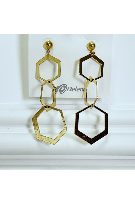 Geometric shaped earrings - 1