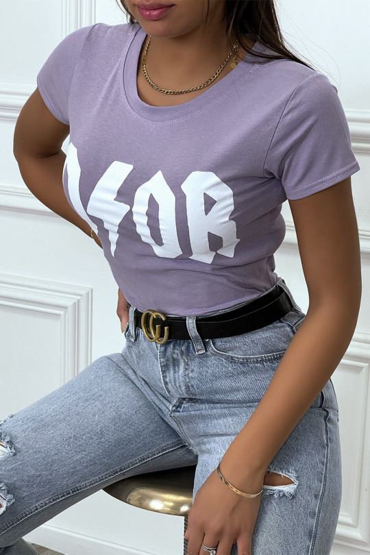 Lilac D / OR t-shirt - 5