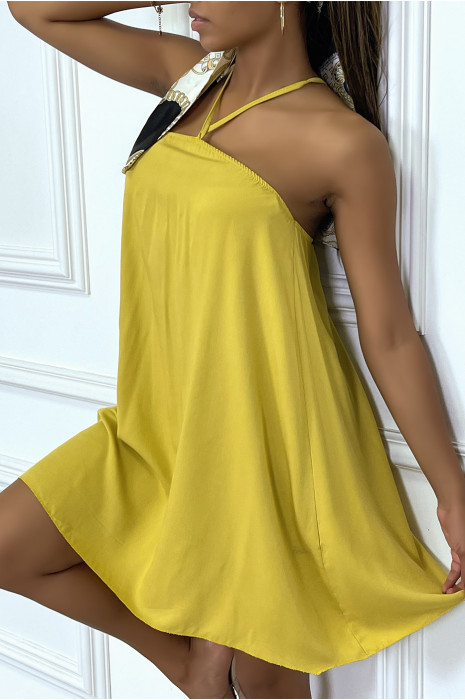 robe jaune pas cher