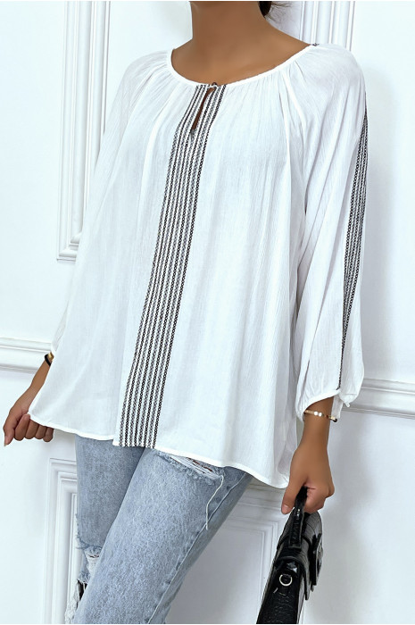 Blouse Femme Légère En Tissu élastique - Taille 44 - Occasion Très Bon état