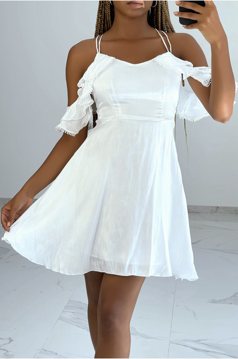 Robe Patineuse Robe Volant Courte Rare London Robe Patineuse