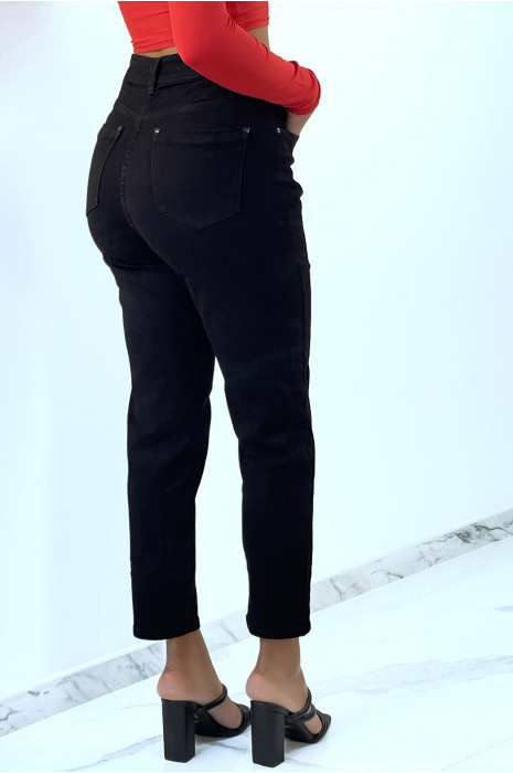 Black boy friend stretch pants - 4