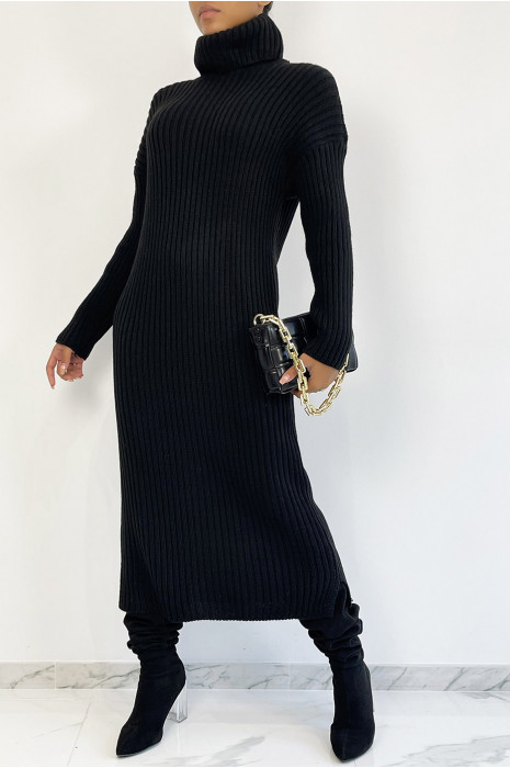 longue robe pull