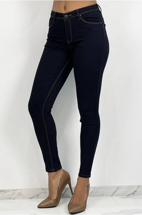 JeBJs slim black elastic with push up effect seam - 2