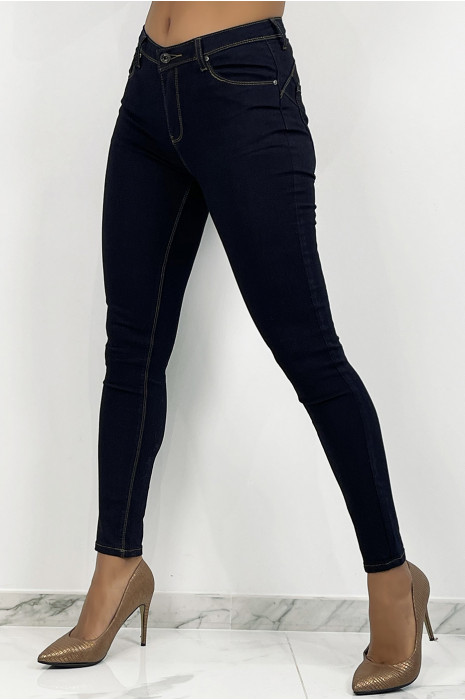 JeBJs slim black elastic with push up effect seam - 3