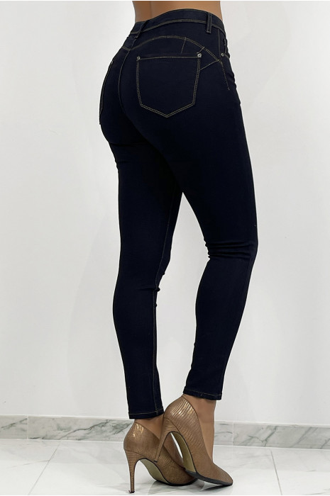 JeBJs slim black elastic with push up effect seam - 6