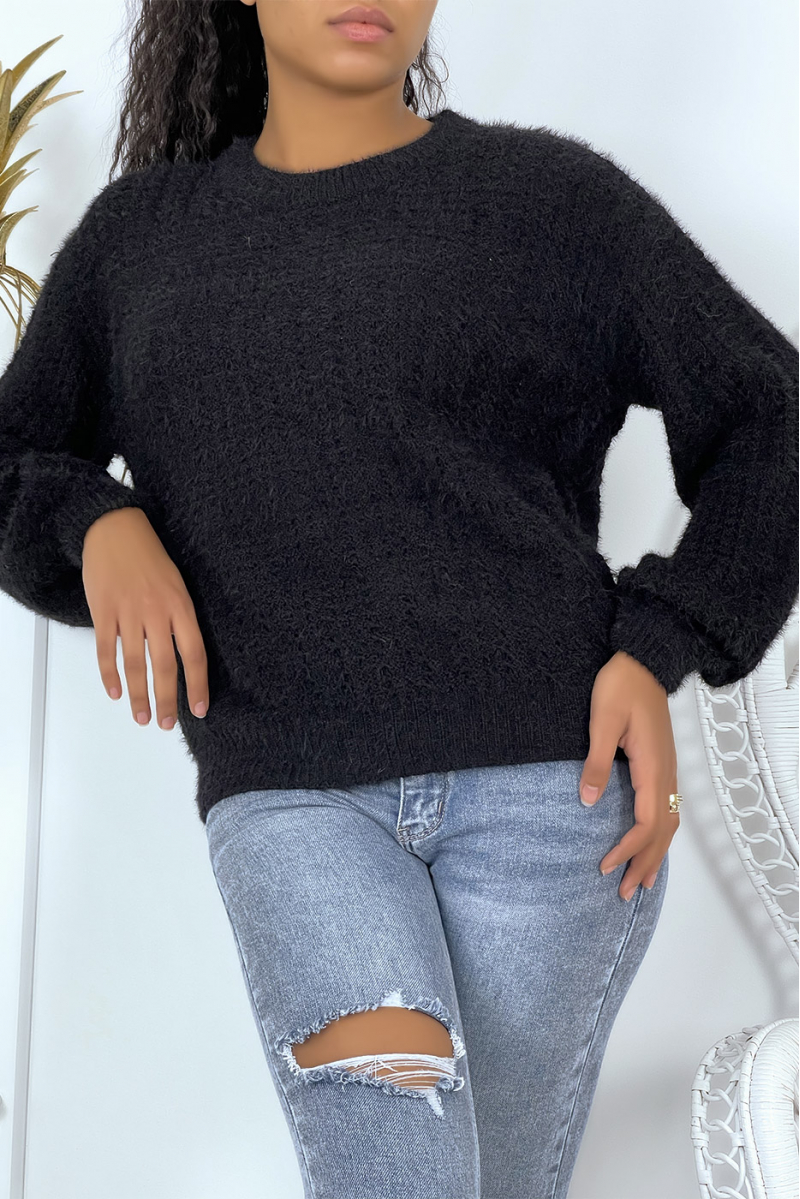 Cheap thick black sweater - 2