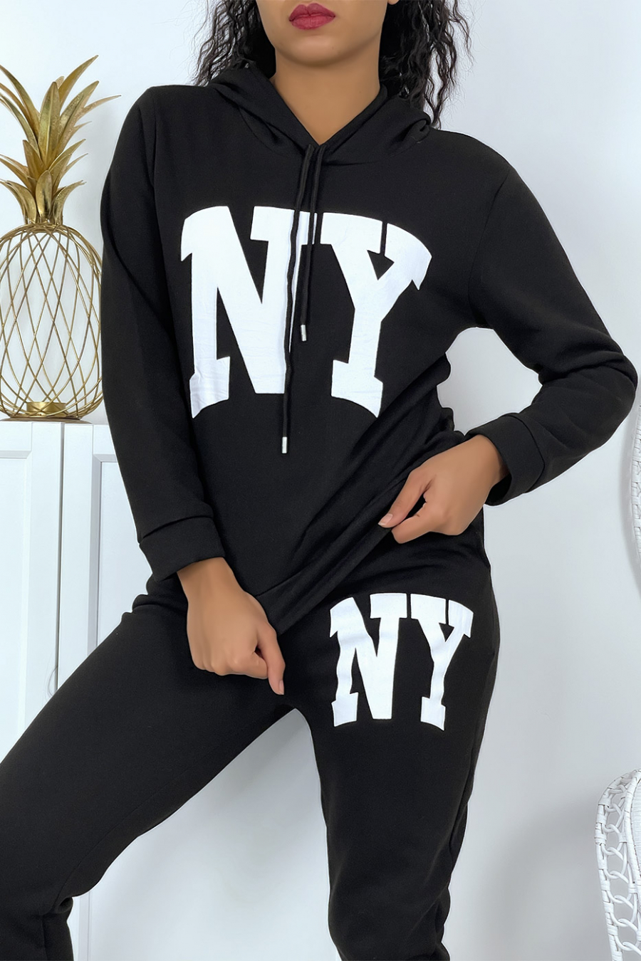 EnNZmble jogging noir NY - 2