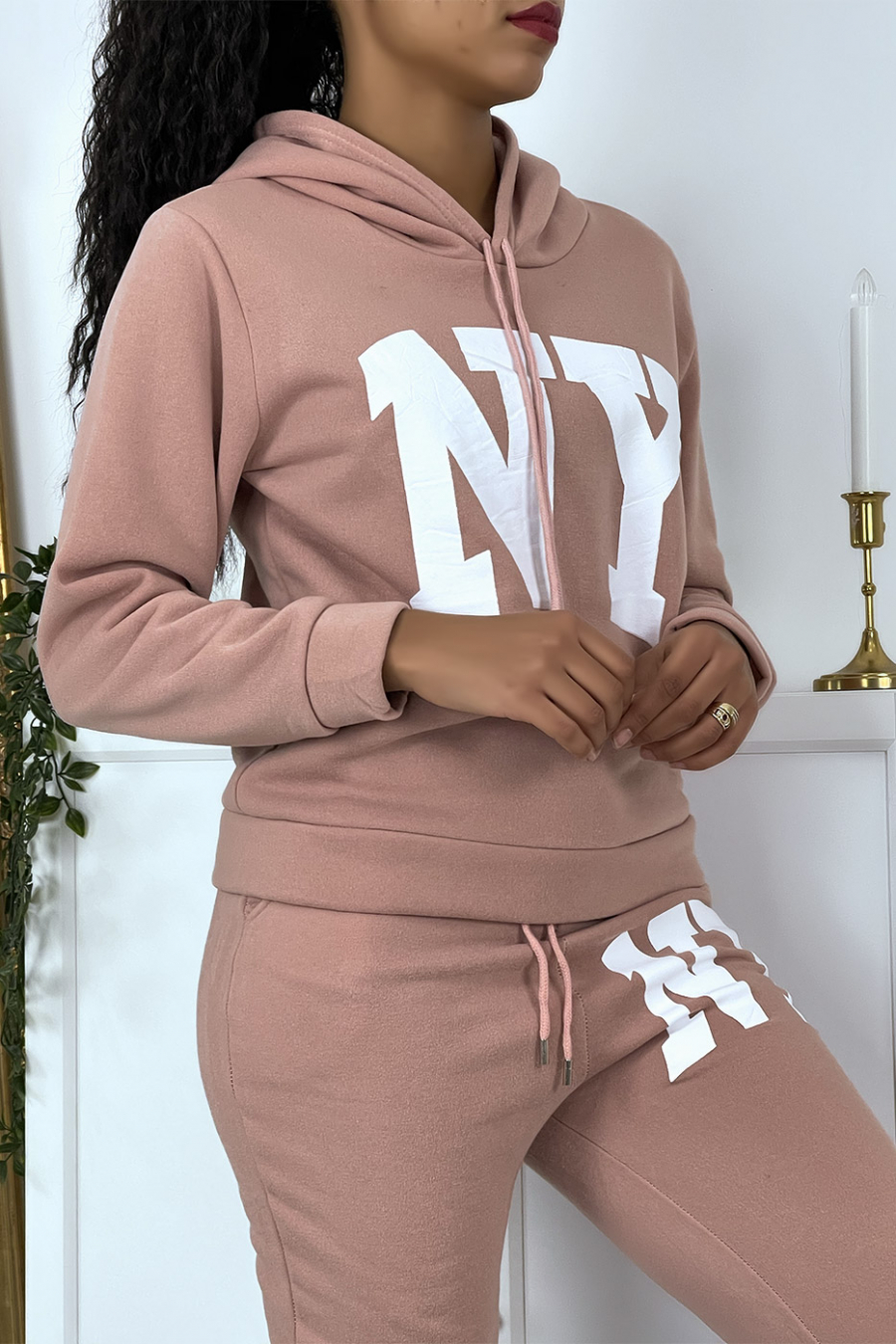 Ensemble jogging rose NY - 4