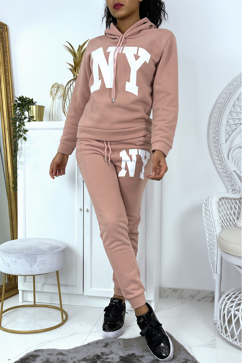 Ensemble jogging rose NY - 3