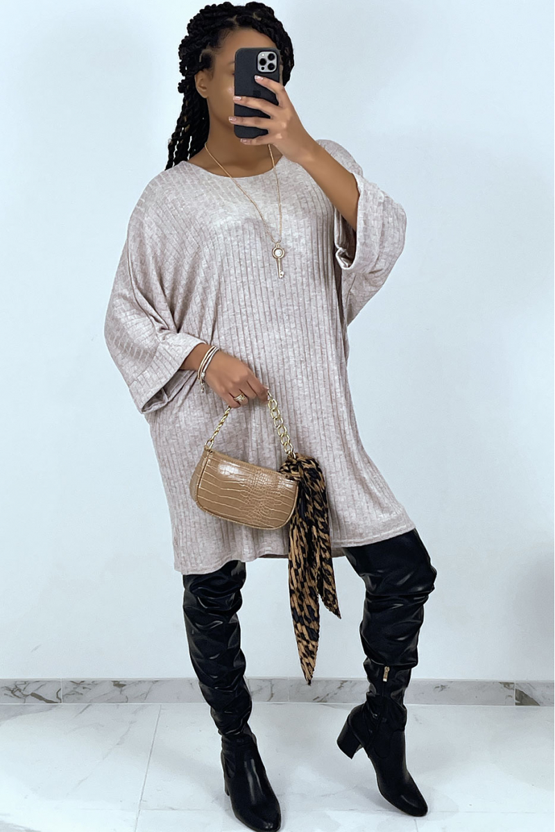 Oversized beige damestrui - 2 Oversized beige damestrui - 2