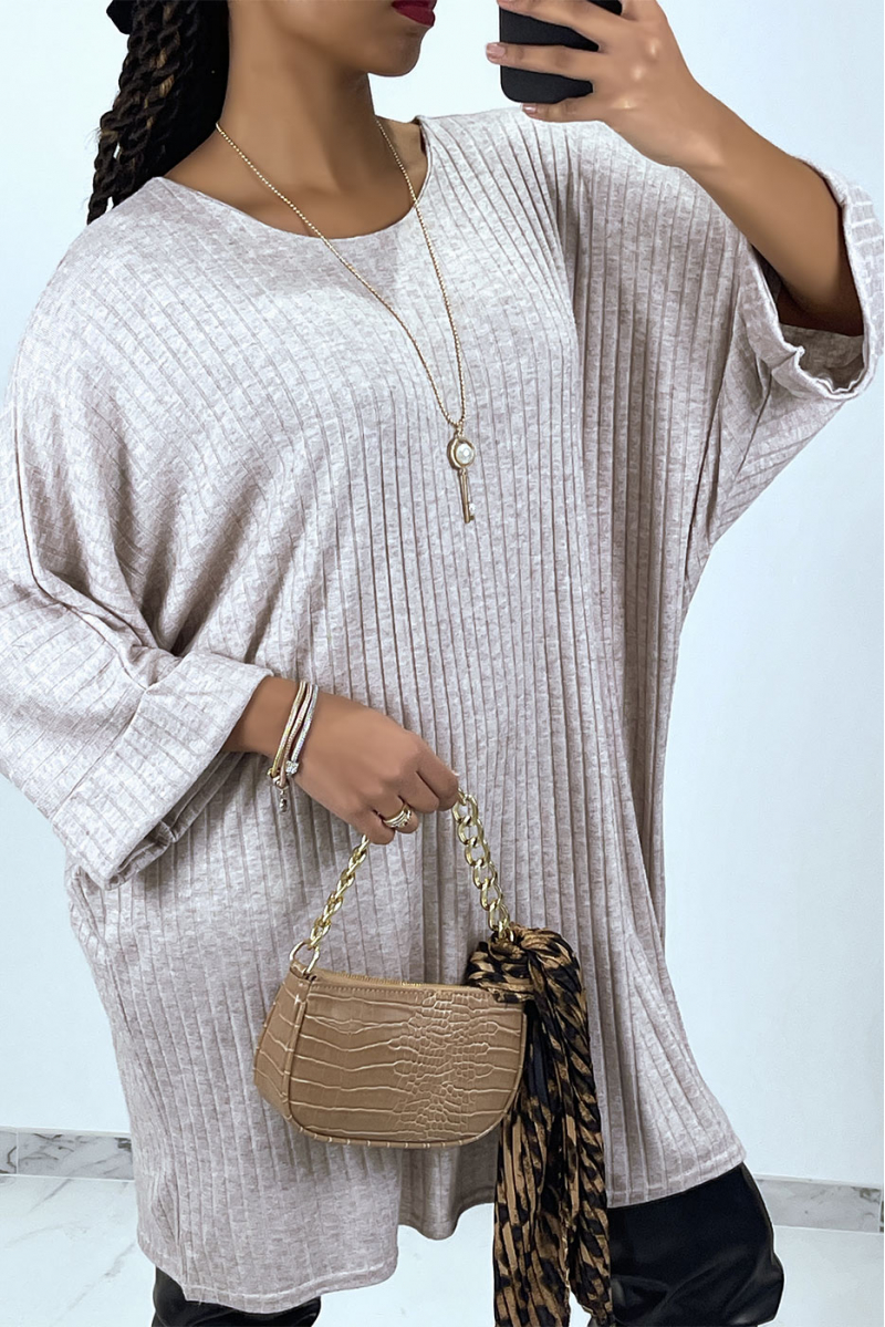 Oversized beige damestrui - 3 Oversized beige damestrui - 3