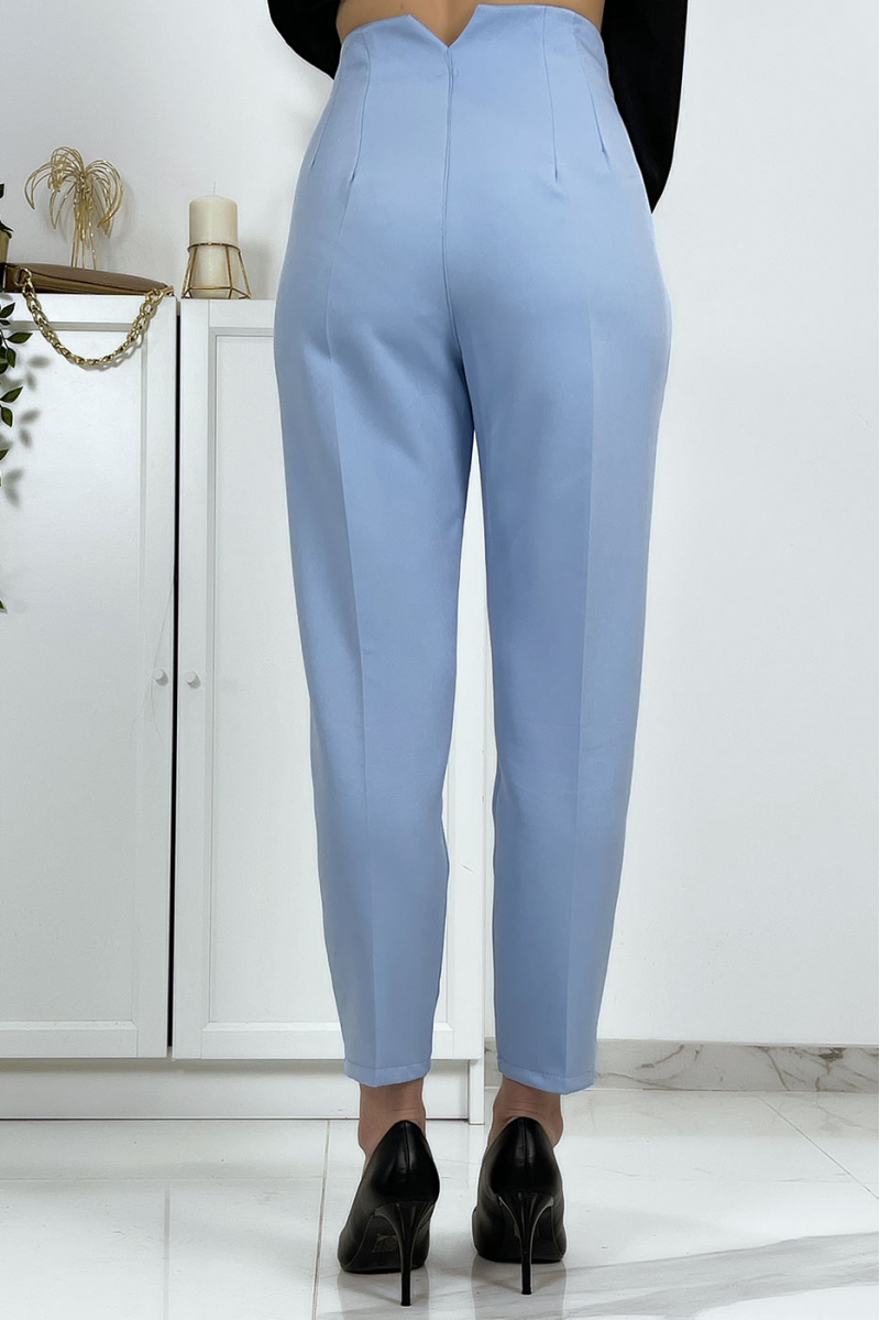 Women's sky blue cigarette pants - 8 Women's sky blue cigarette pants - 8