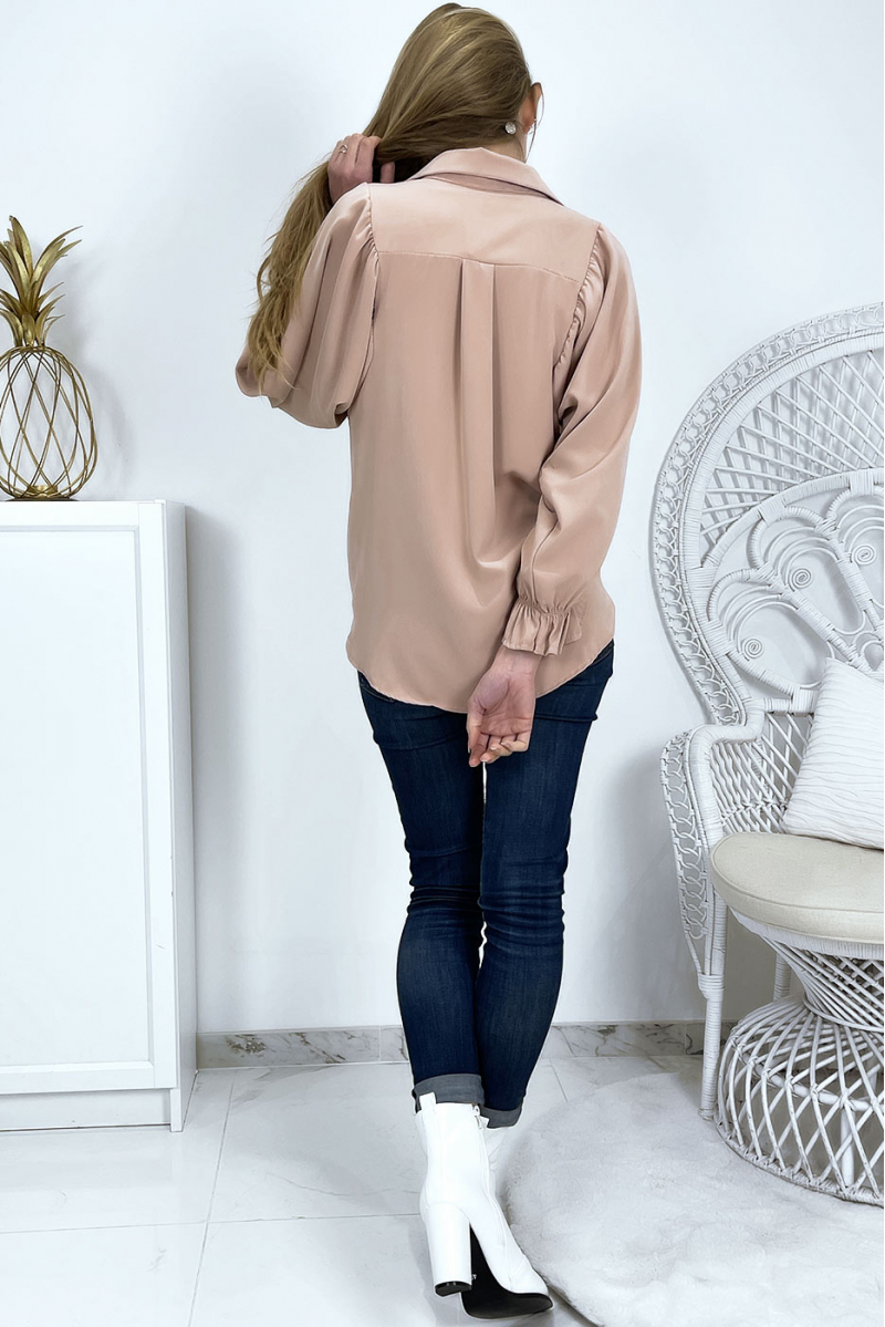 Cheap dusty pink shirt - 6