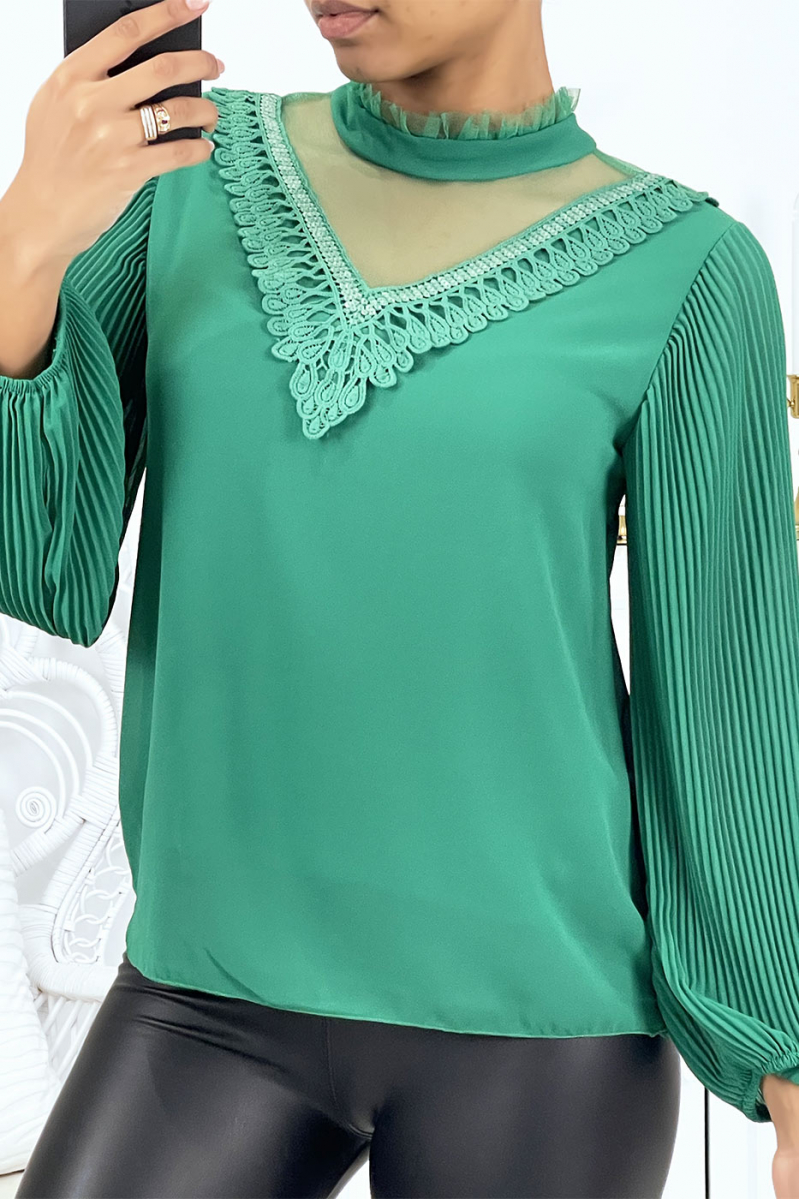 cute green blouses