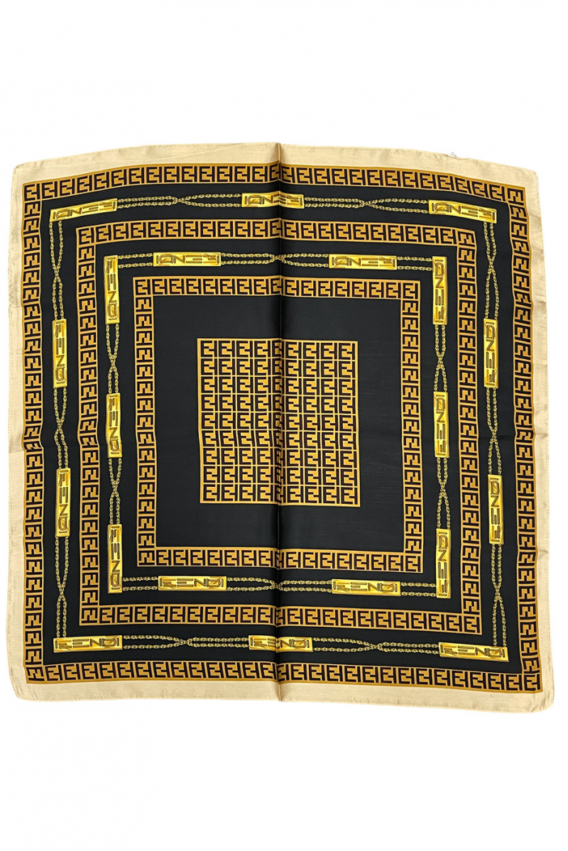 PrCZted camel silk scarf - 2