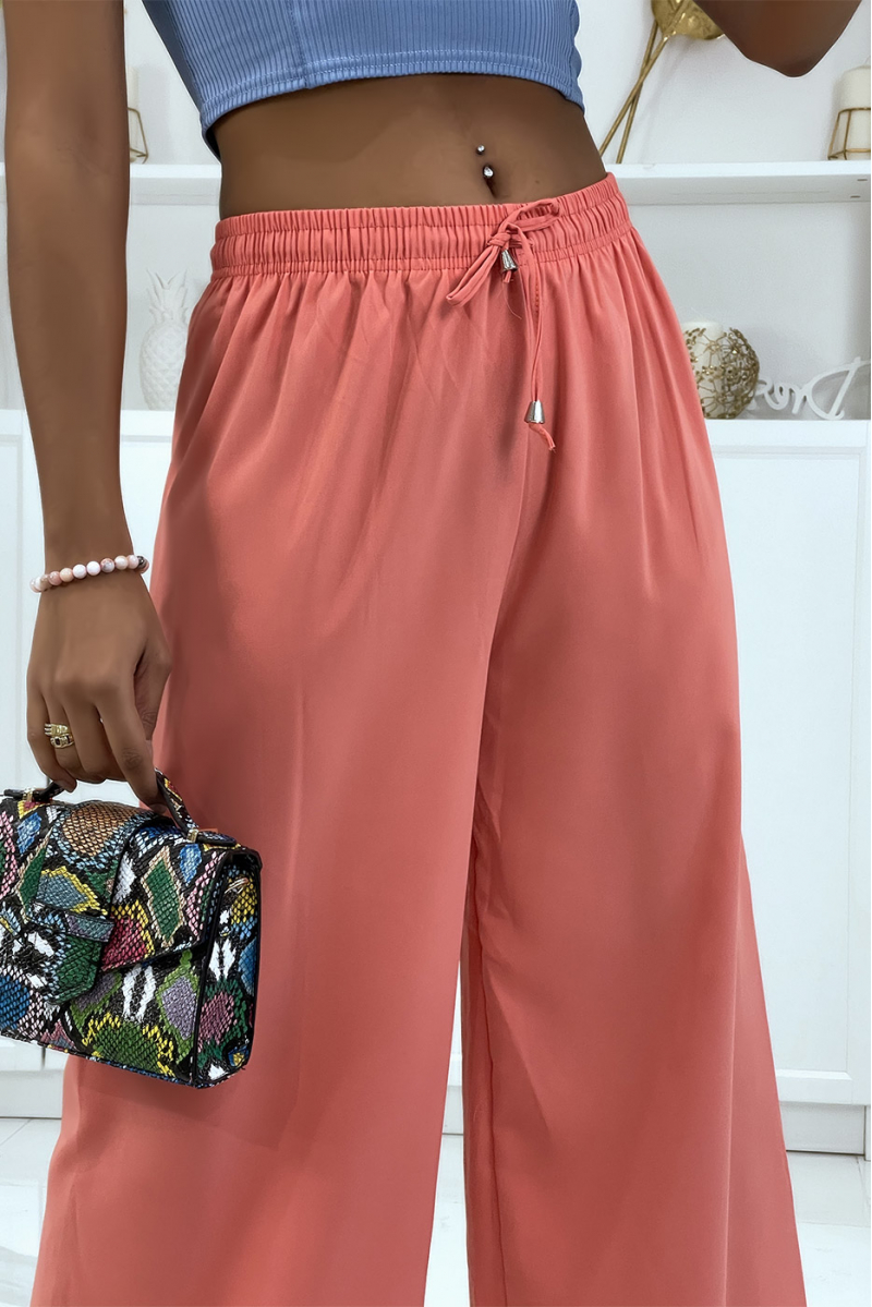 Coral palazzo pants very comfortable to wear - 3