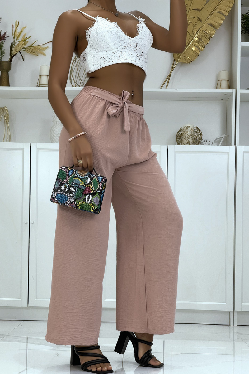 Very classy pink palazzo pants - 1 Very classy pink palazzo pants - 1