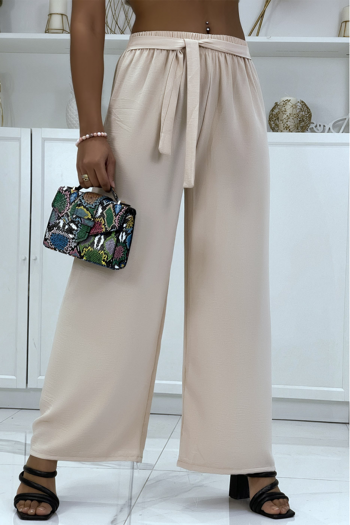 Very classy beige palazzo pants
