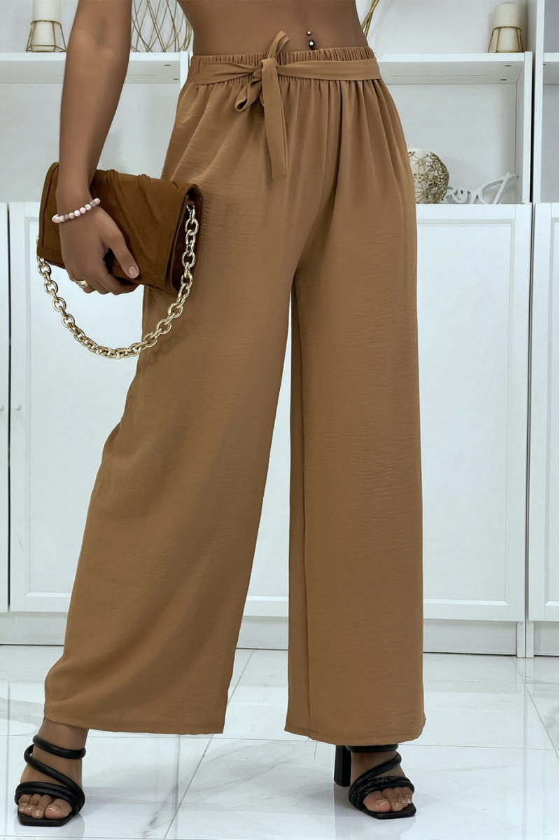 Very classy camel palazzo pants - 2 Very classy camel palazzo pants - 2
