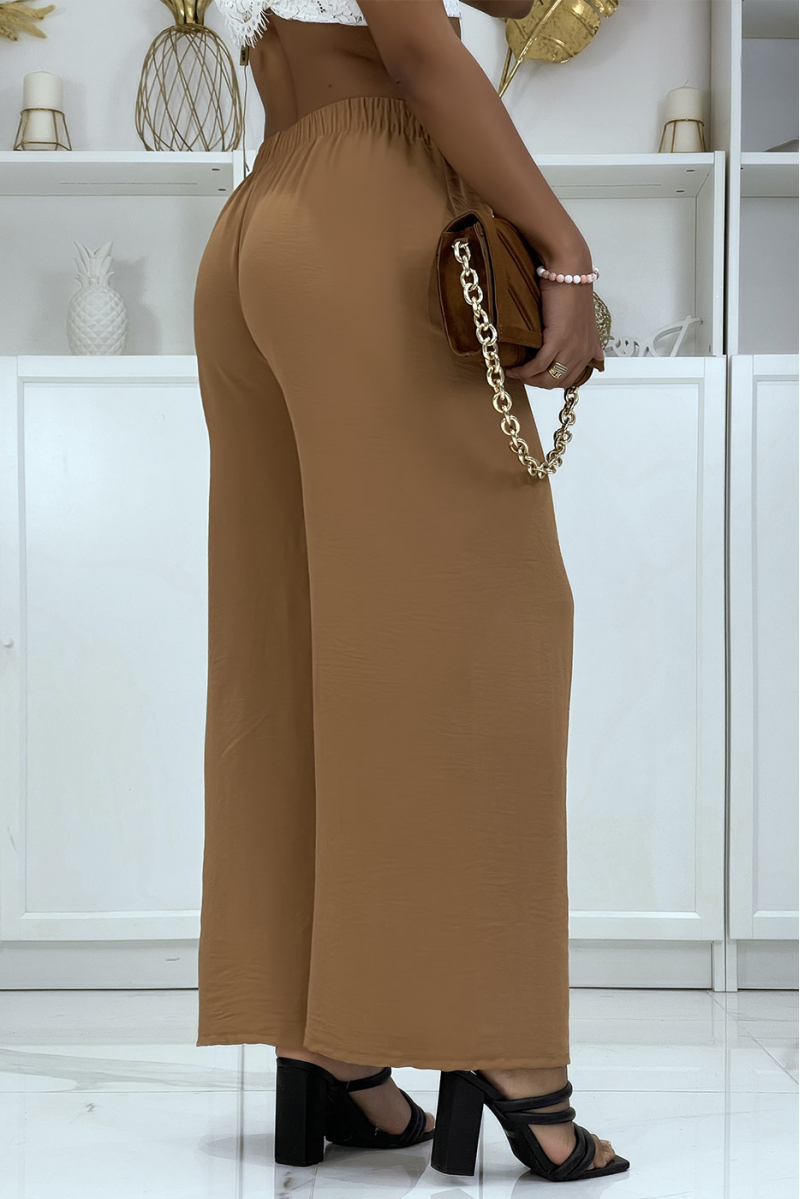 Very classy camel palazzo pants - 4 Very classy camel palazzo pants - 4