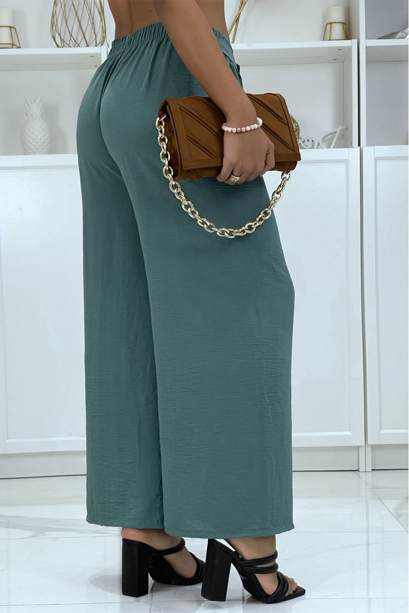 Very classy green palazzo pants - 4 Very classy green palazzo pants - 4