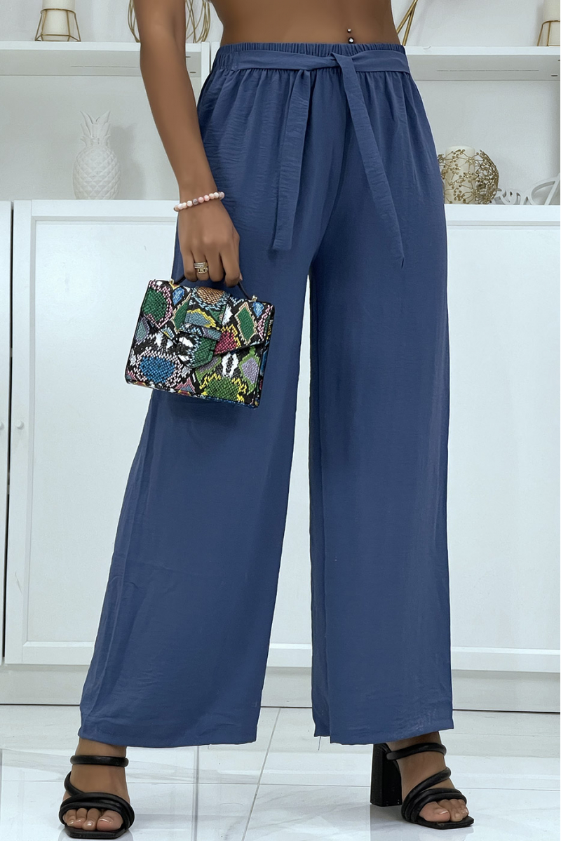 Very classy indigo palazzo pants - 1 Very classy indigo palazzo pants - 1