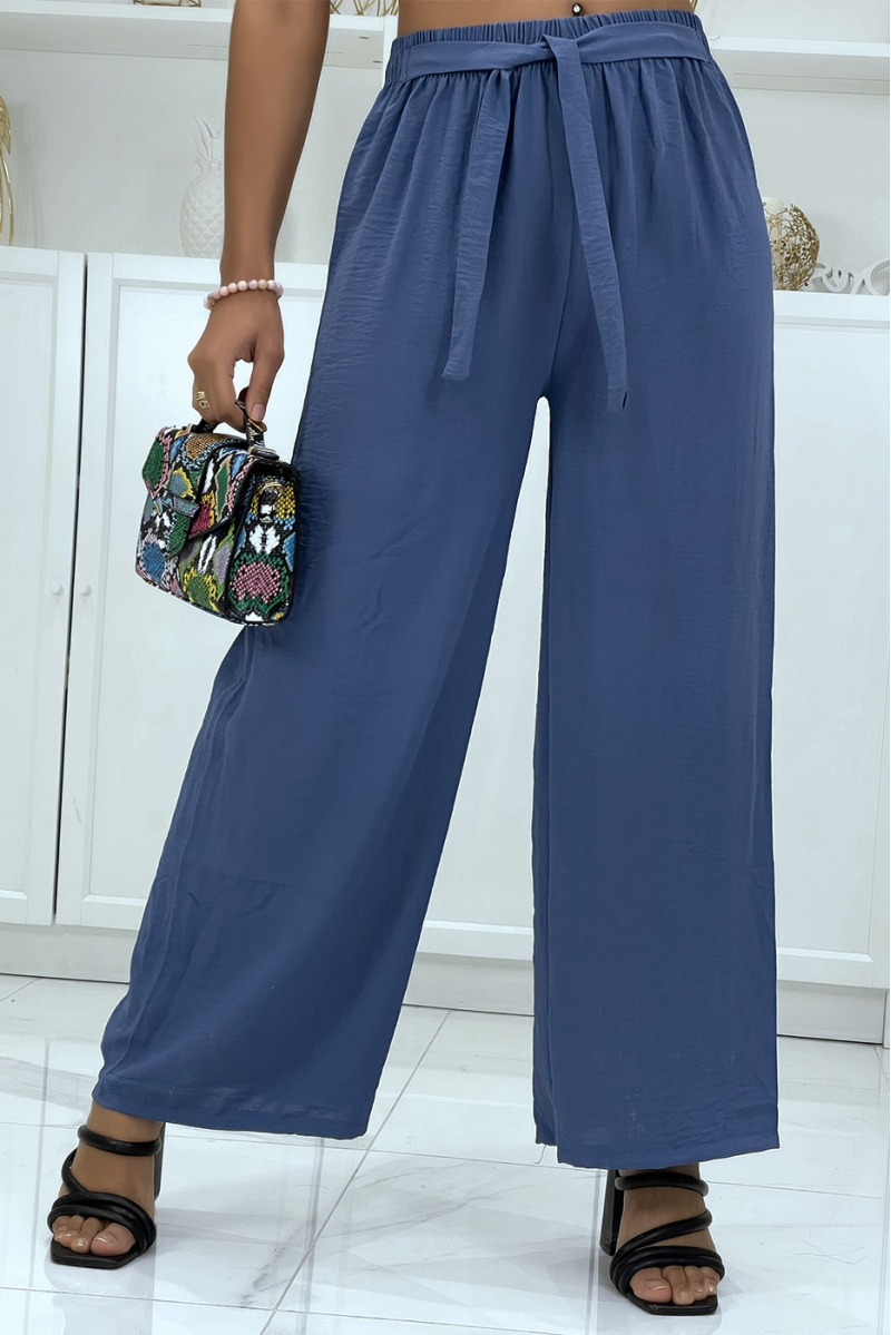 Very classy indigo palazzo pants - 2 Very classy indigo palazzo pants - 2