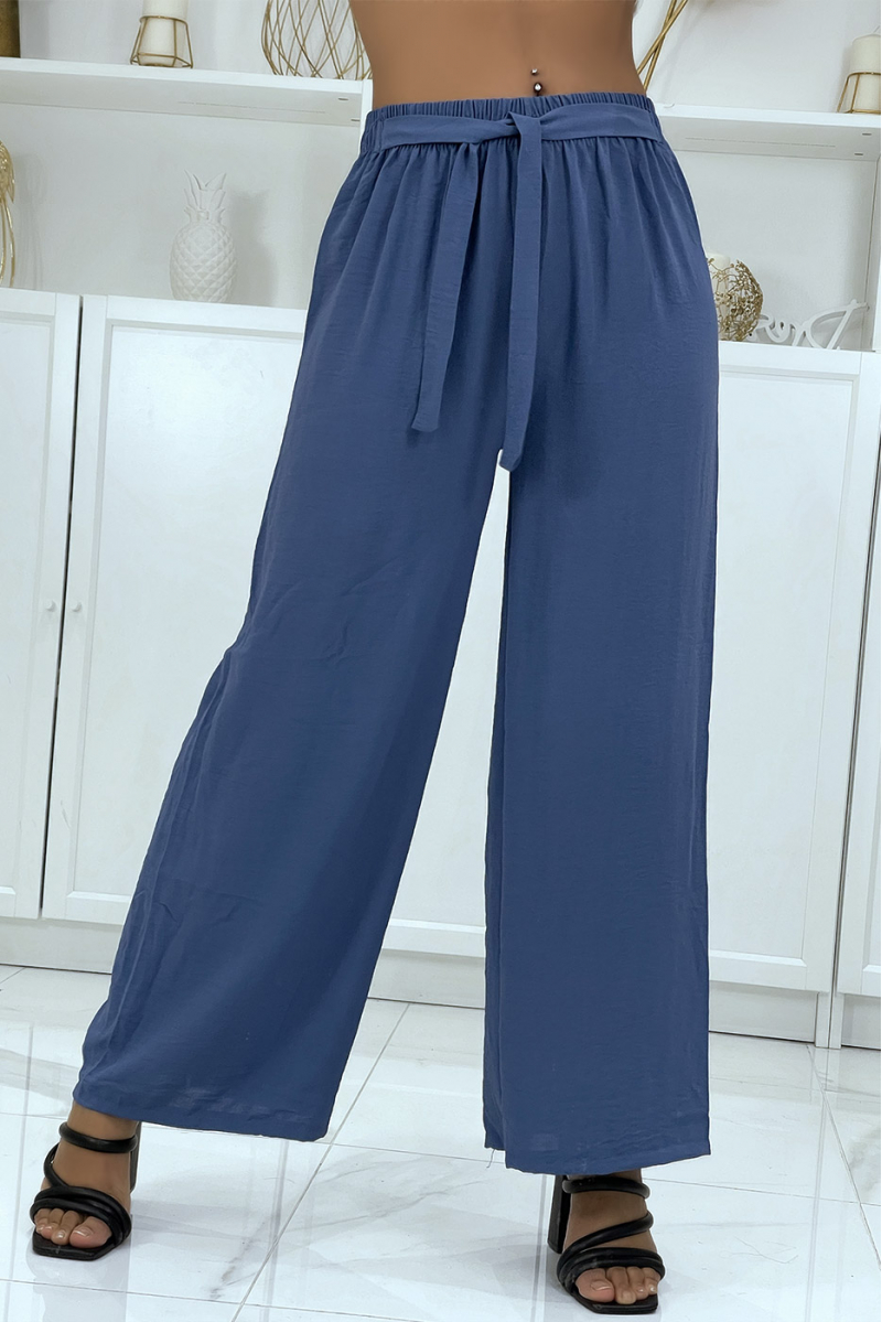 Very classy indigo palazzo pants - 3 Very classy indigo palazzo pants - 3