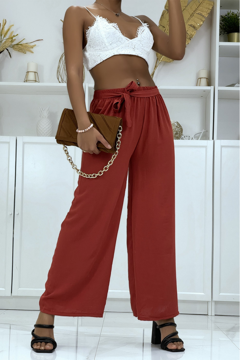 Very classy red palazzo pants - 1 Very classy red palazzo pants - 1