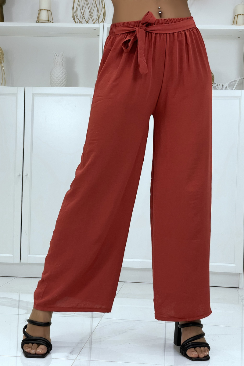 Very classy red palazzo pants - 2 Very classy red palazzo pants - 2