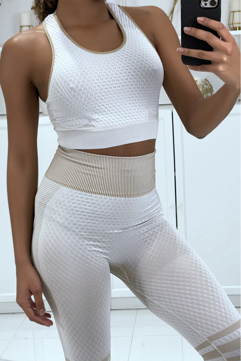 Goedkope beige sportset - 3
