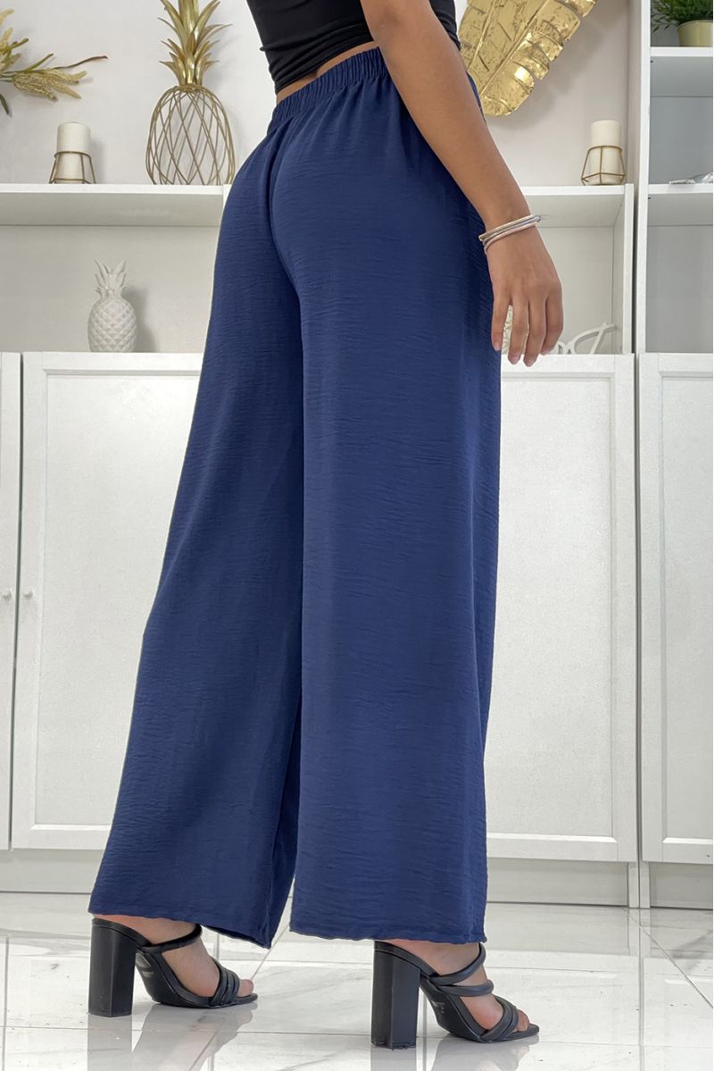 Pantalon palazzo marine très classe - 2