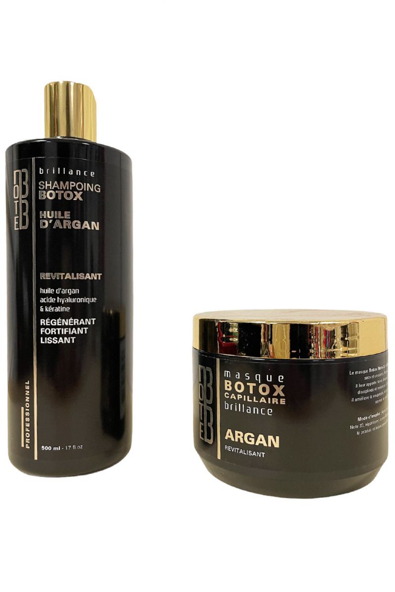 500 ML shampoo kit and 500 ML Botox mask with Argan oil - 1