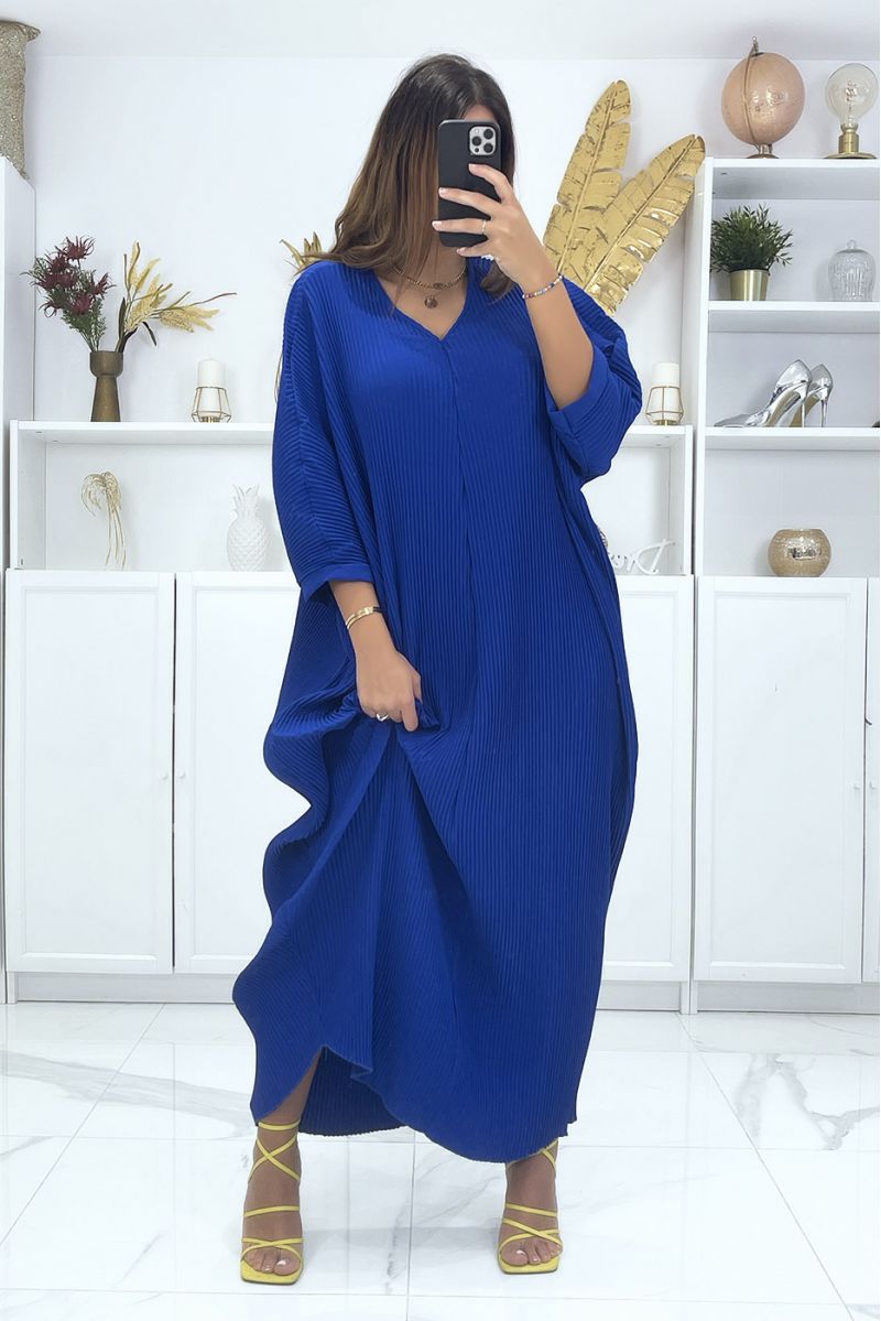 RoRR plus size batwing sleeve royal - 3
