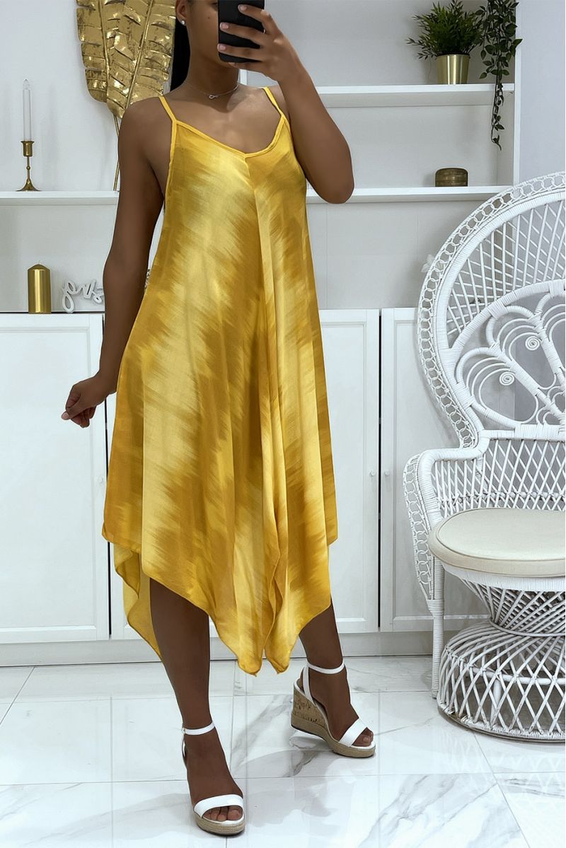 robe couleur moutarde