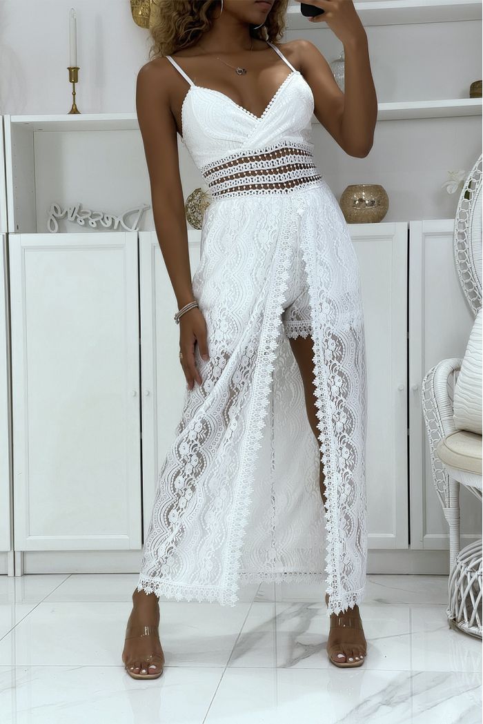 Playsuit met maxi rok hot sale